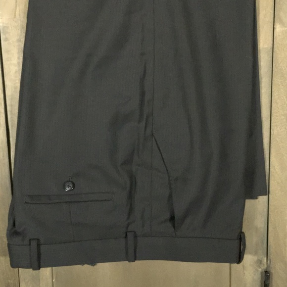 Perry Ellis Suit - Textured (pant), Black, 34W/32L - Picture 2 of 6